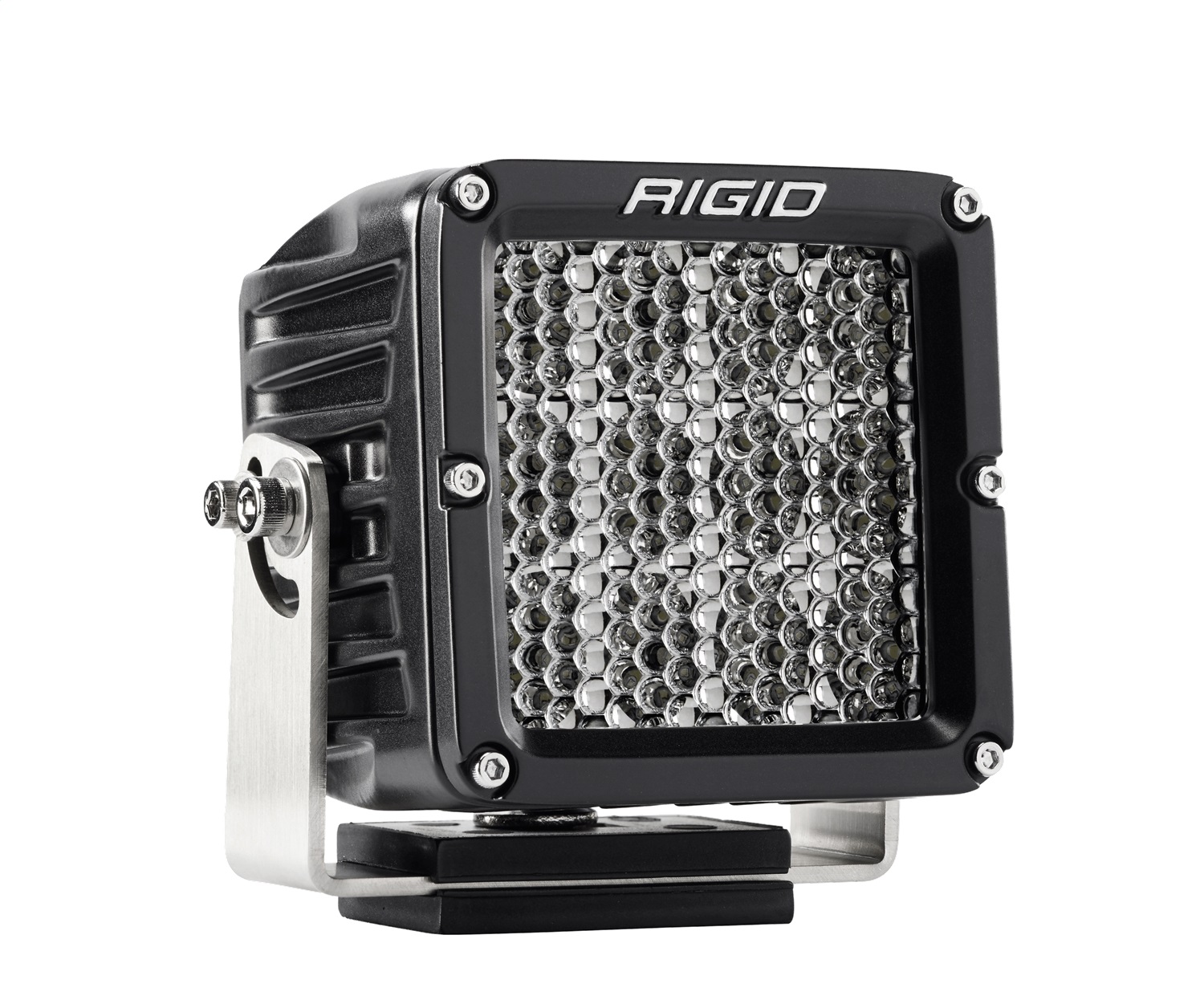 RIGID D-XL PRO LED Light, Driving Diffused, Surface Mount, Black Housing, Single